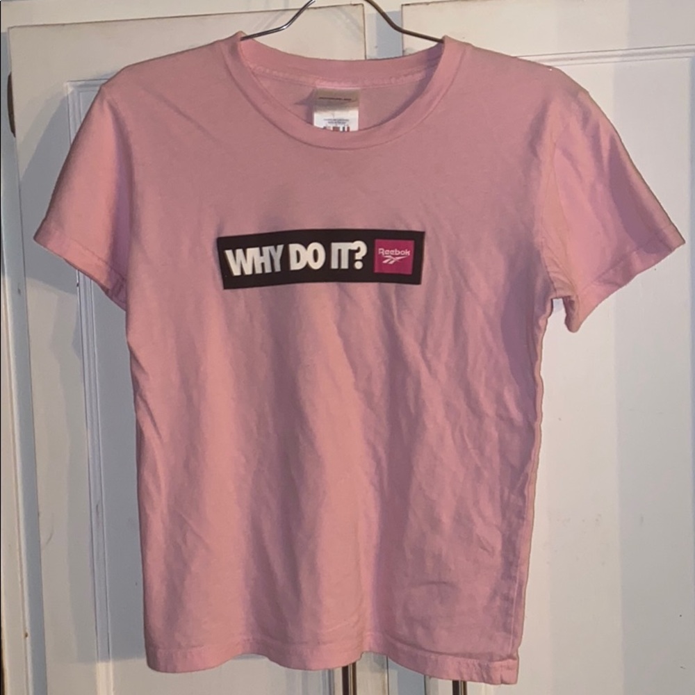 Reebok “Why do it?” Shirt